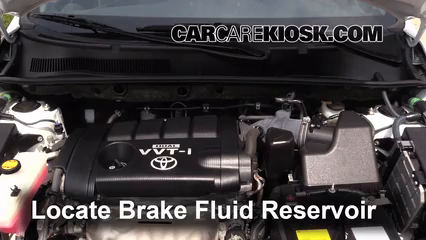 2011 Toyota RAV4 Sport 2.5L 4 Cyl. Brake Fluid Check Fluid Level